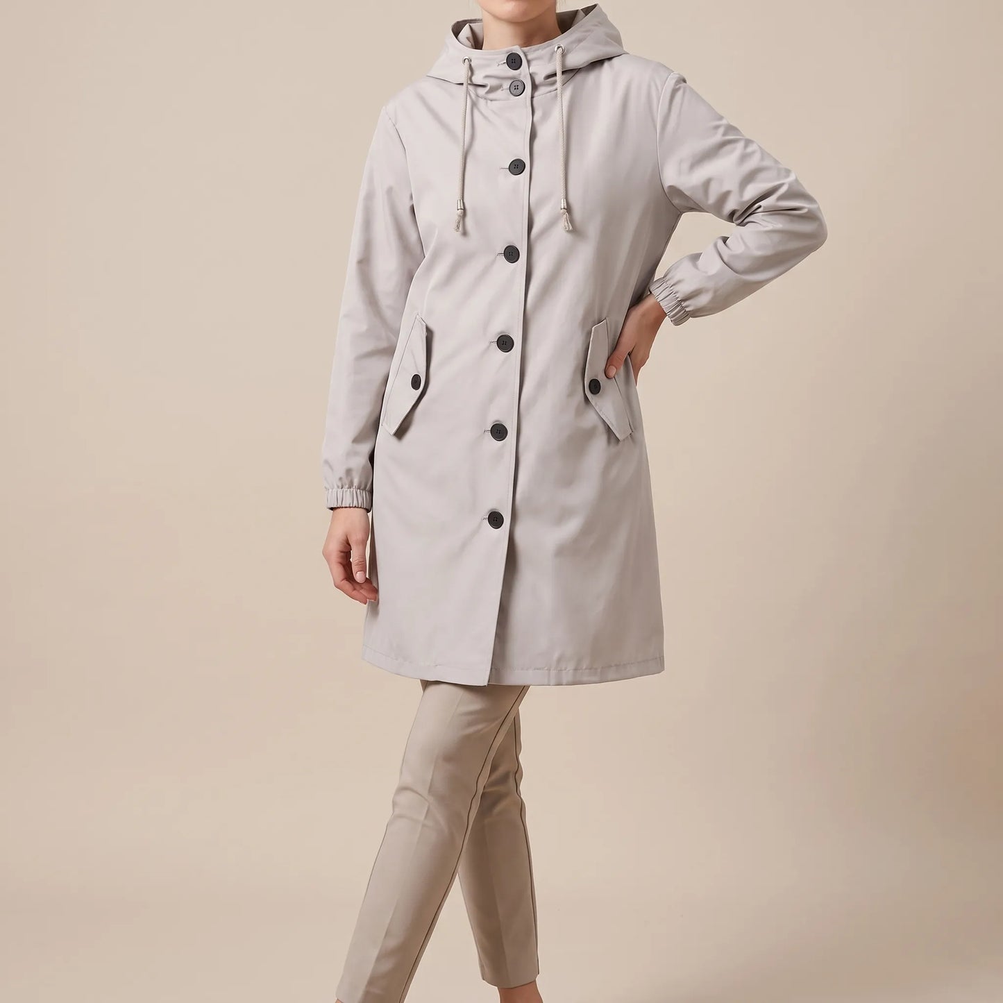 Velsano | Langer Legerer Trenchcoat Für Damen
