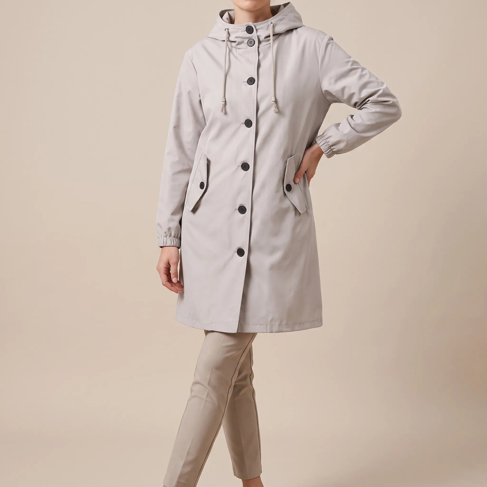 Velsano | Langer Legerer Trenchcoat Für Damen