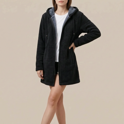 Velsor | Warme Fleecejacke Mit Kapuze