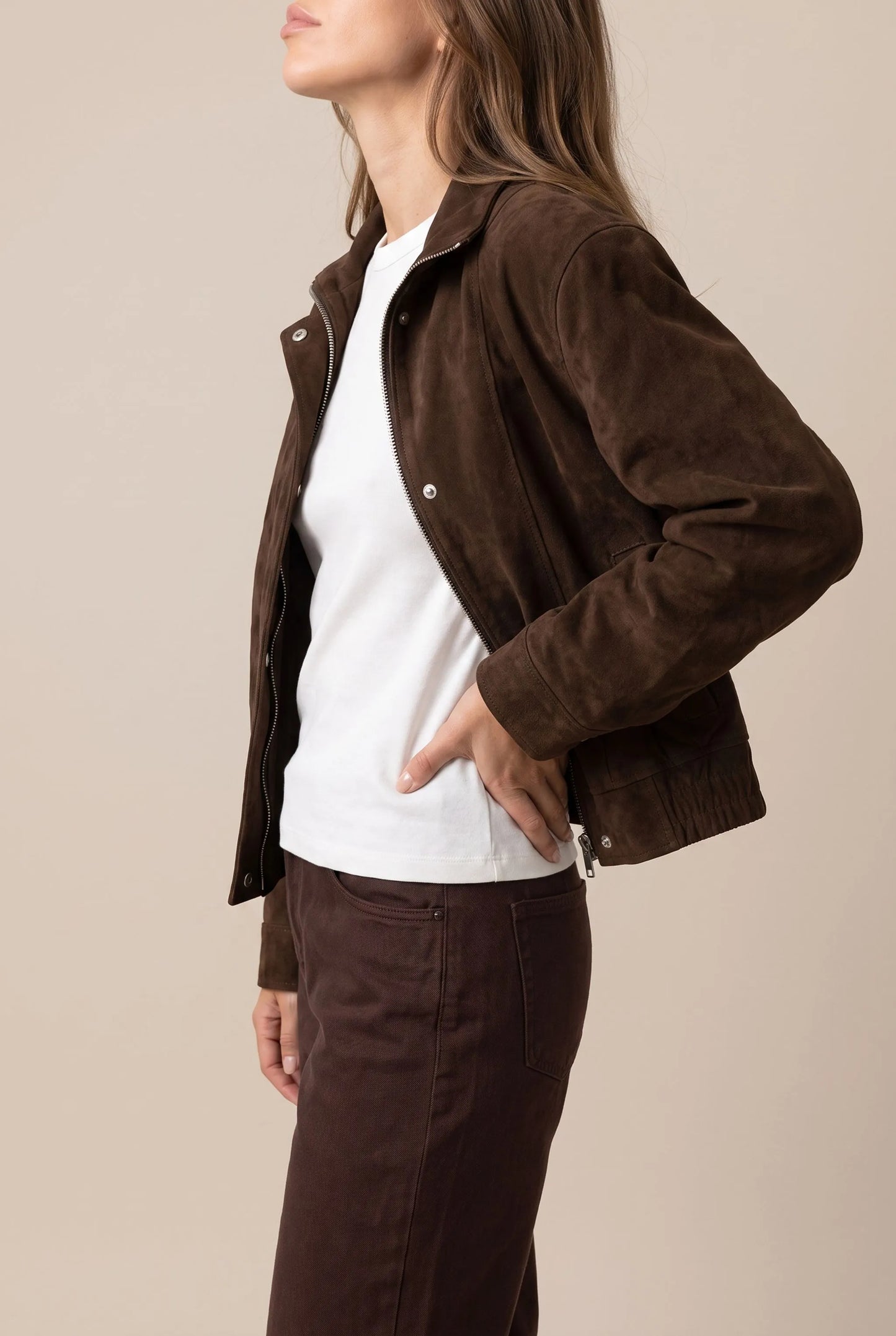 Velvore | Sportlich Elegante Übergangsjacke Für Damen
