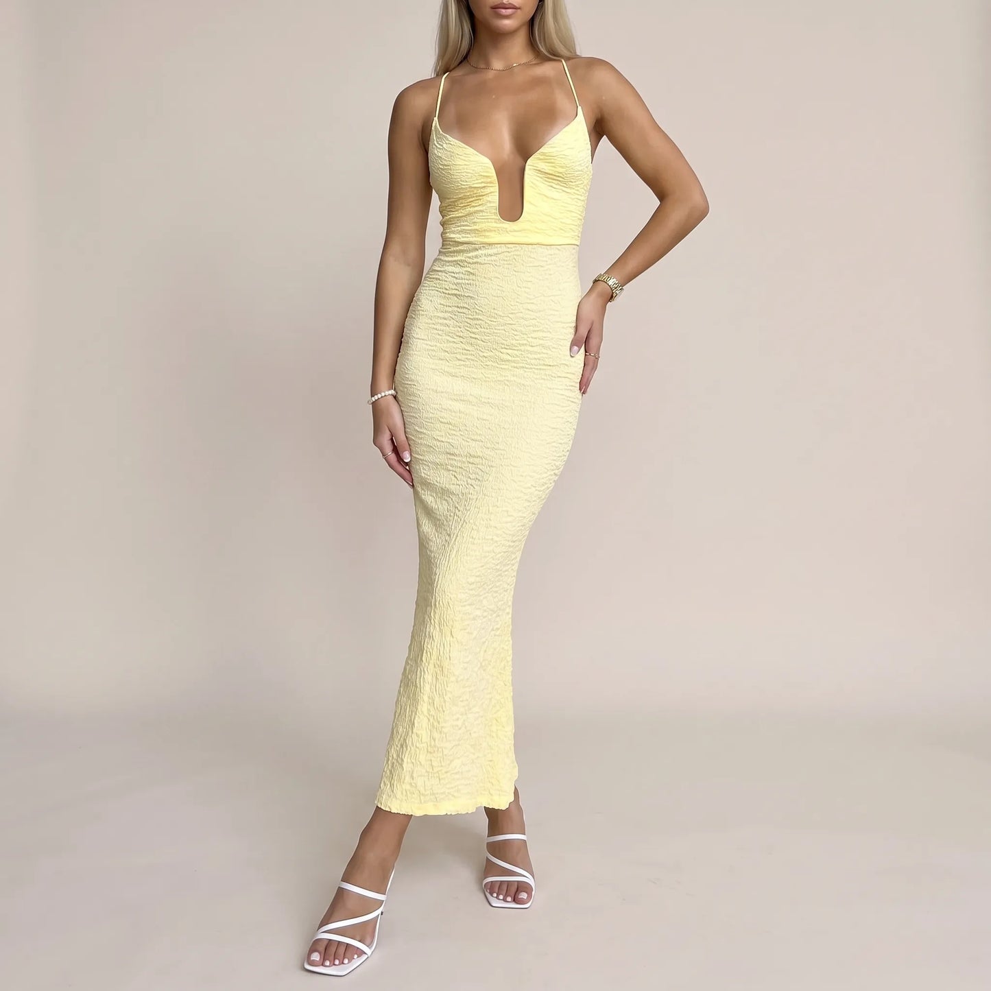 Velyra | Langes Elegantes Sommer Maxikleid