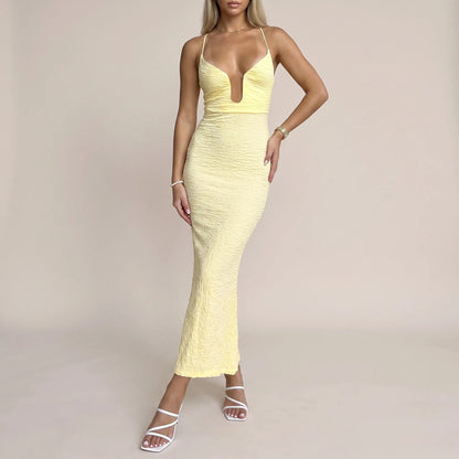 Velyra | Langes Elegantes Sommer Maxikleid