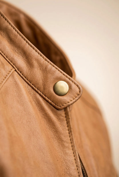 Venturex | Klassische Herrenjacke Im Bikerstil