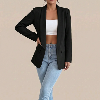 Vervali | Damenblazer Mit Offenem Schnitt