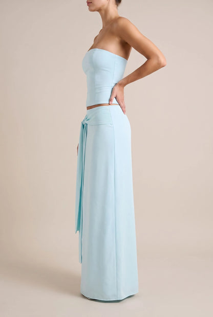 Vesari | Eleganter Zweiteiler Damen Mit Maxirock