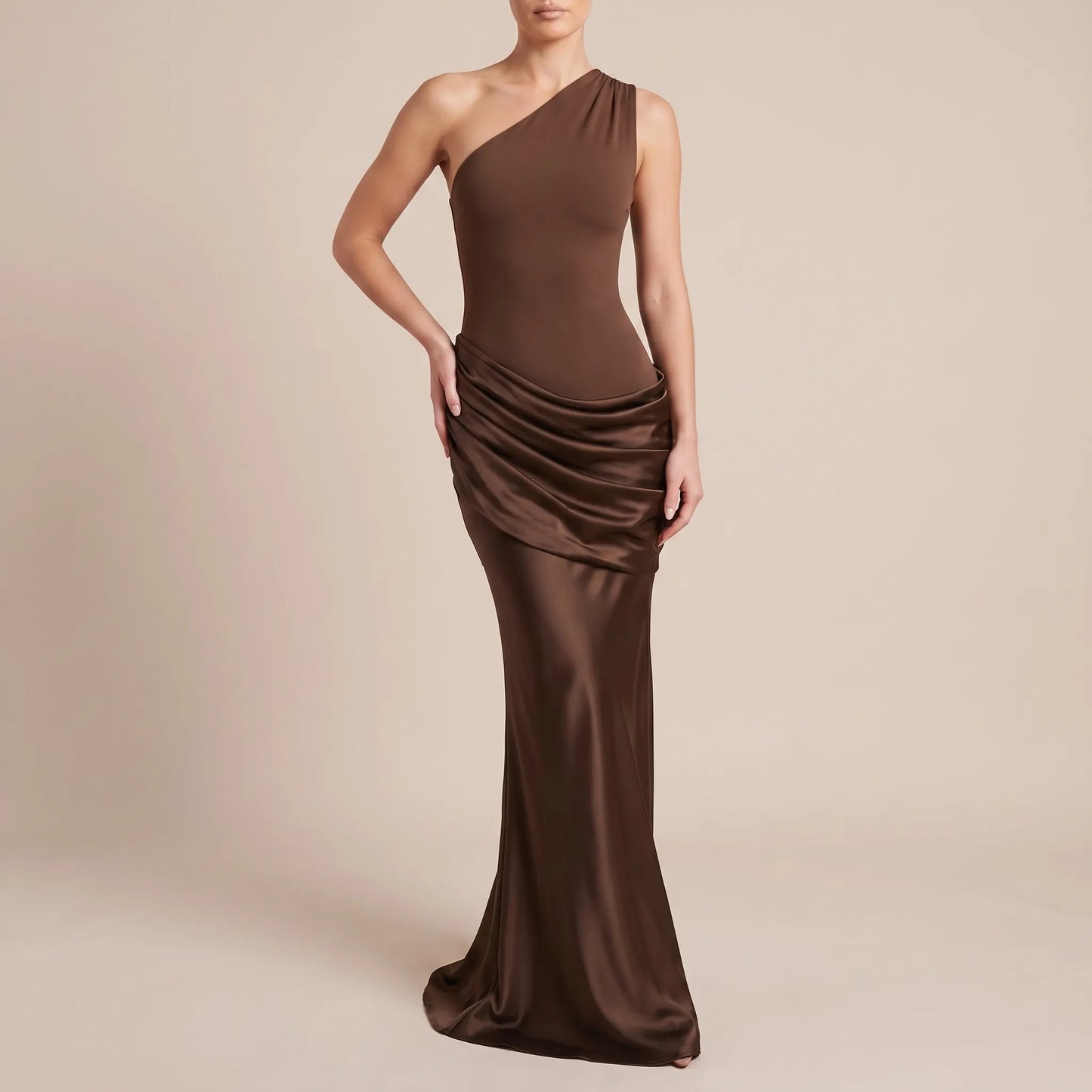 Vesperina | Asymmetrisches Abendkleid