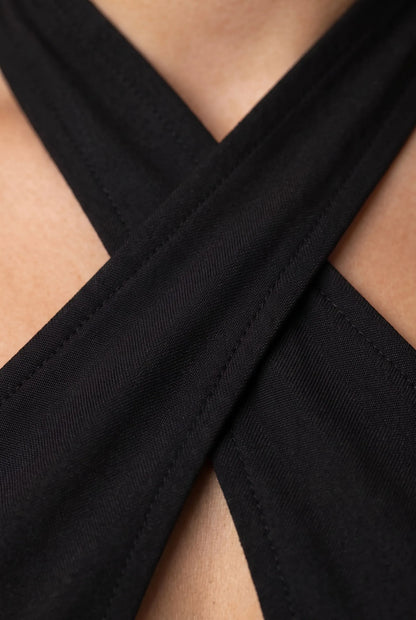 Vespery | Elegantes Schwarzes Minikleid