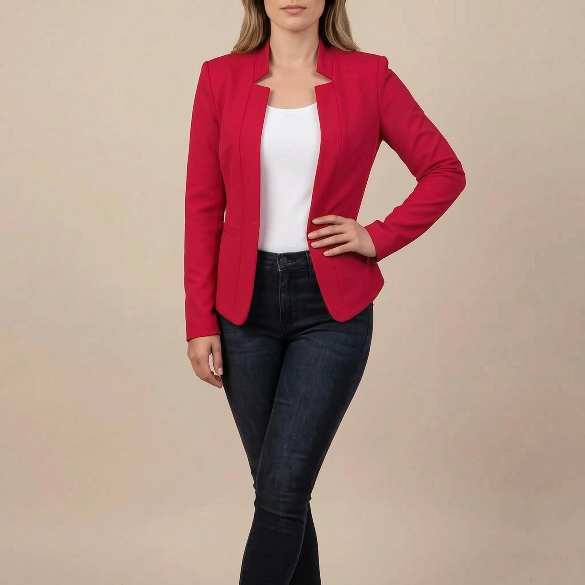 Vespyra | Eleganter Offener Damenblazer