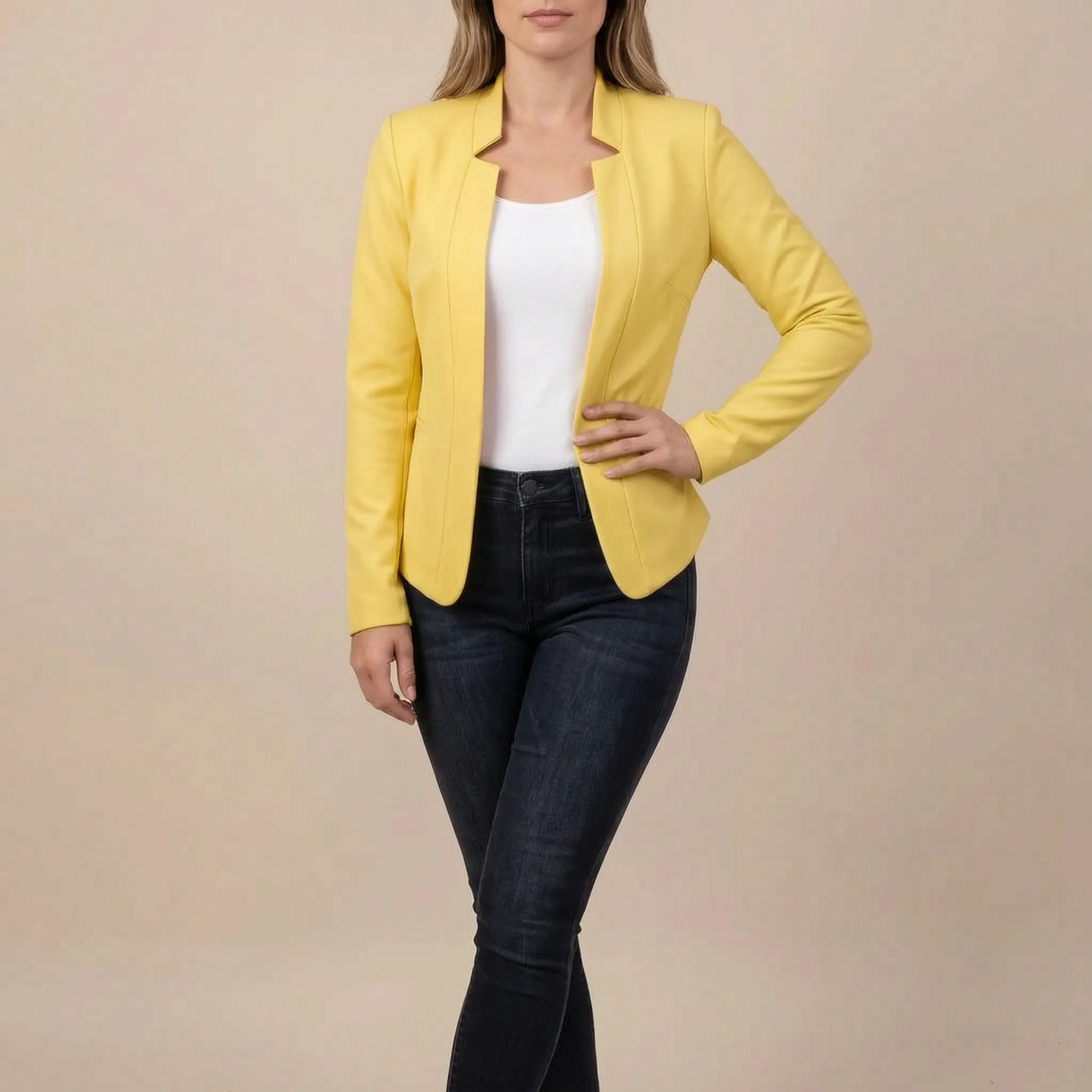Vespyra | Eleganter Offener Damenblazer