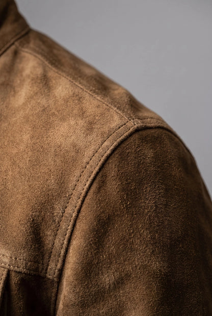 Vintaro | Strukturierte Herrenjacke Mit Knopfleiste