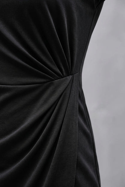 Vintessa | Schlichtes Midikleid Mit Ärmeln