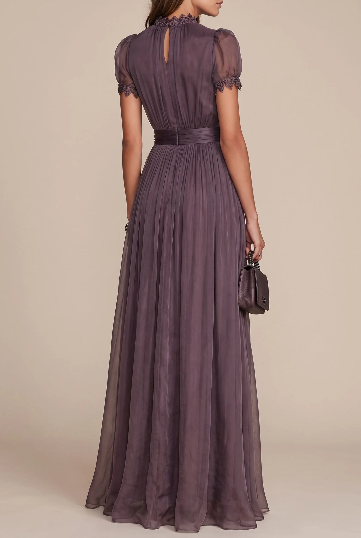 ViolaVibes | Elegantes Langes Sommerkleid
