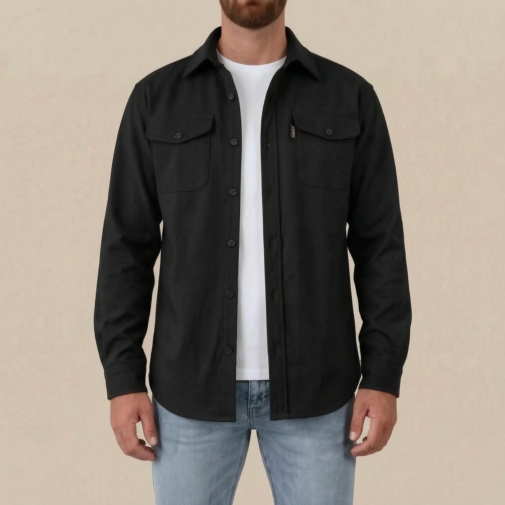 Vistal | Legere Langärmlige Hemdjacke