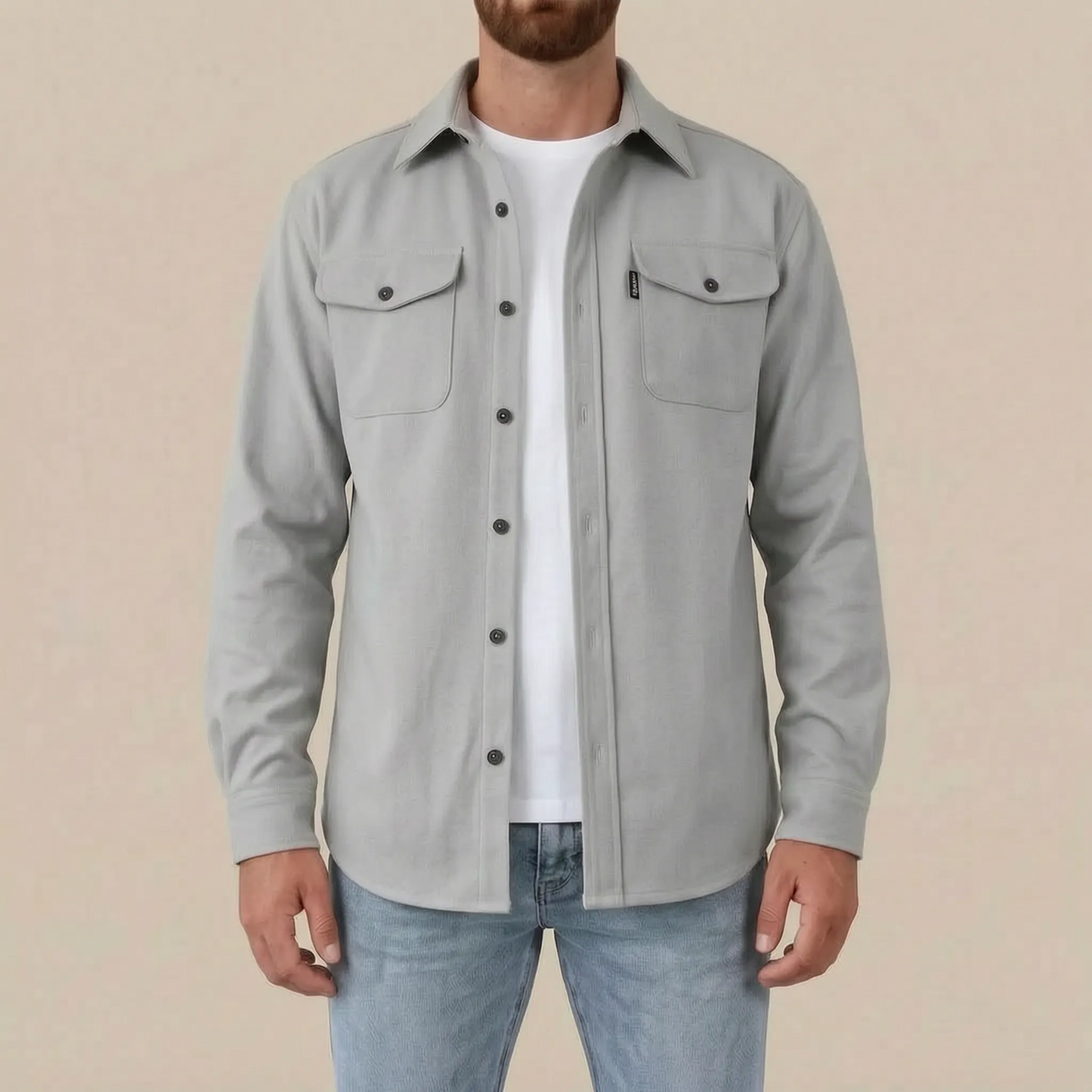 Vistal | Legere Langärmlige Hemdjacke