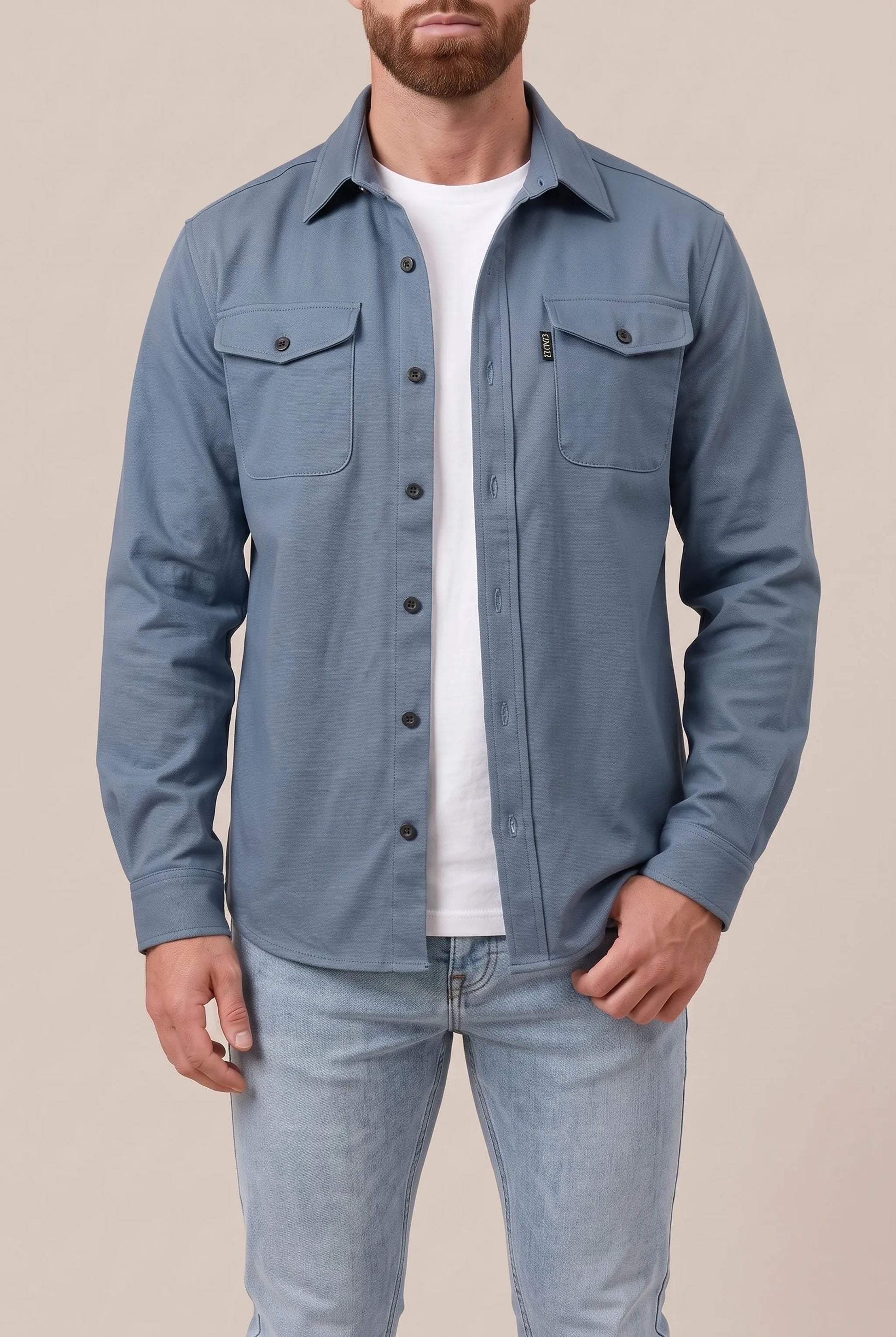 Vistal | Legere Langärmlige Hemdjacke