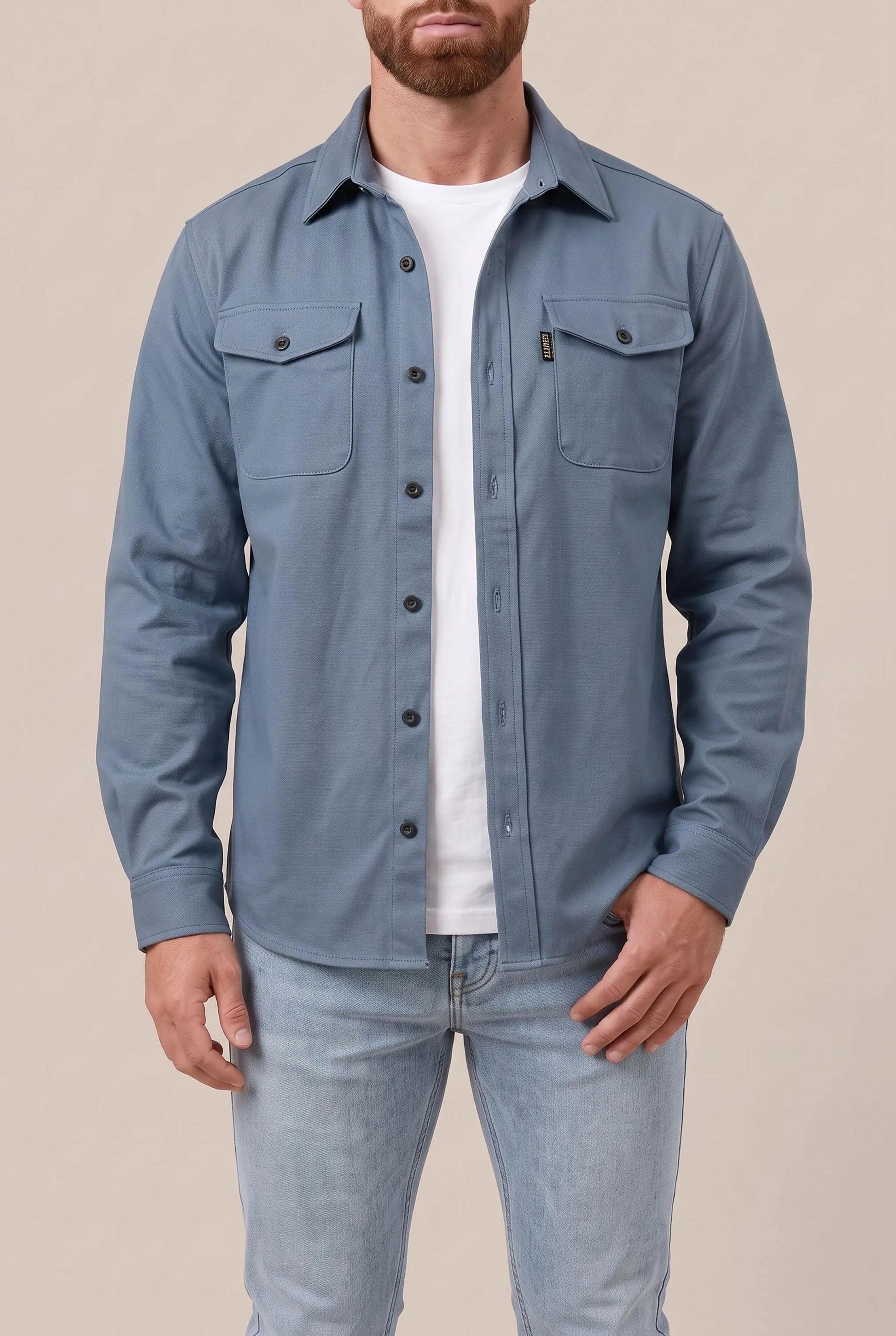 Vistal | Legere Langärmlige Hemdjacke