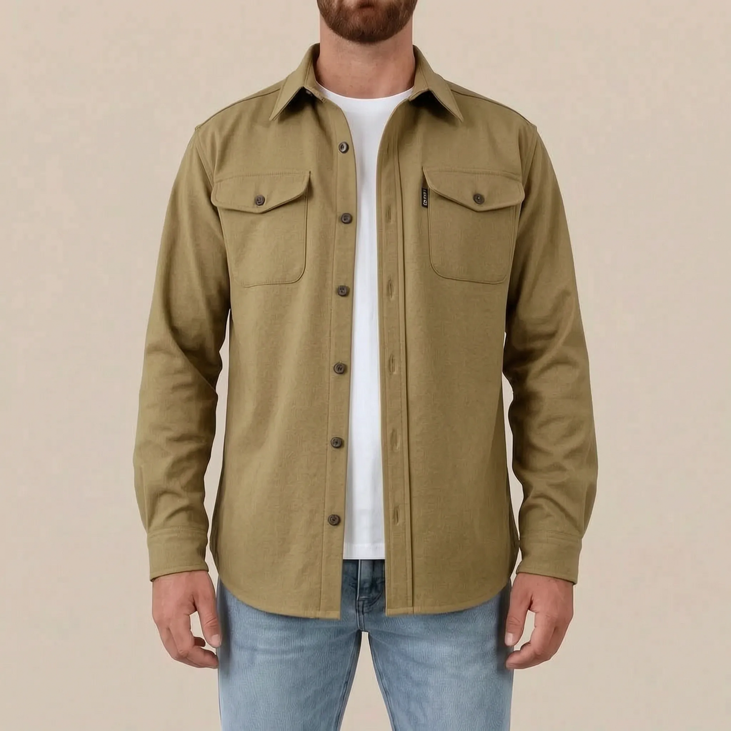 Vistal | Legere Langärmlige Hemdjacke