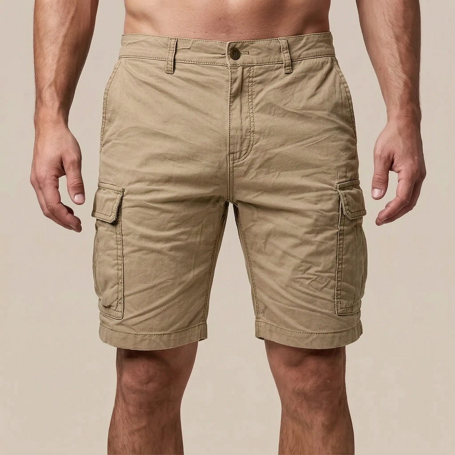 Vistaro | Legere Knielange Cargoshorts Für Den Alltag