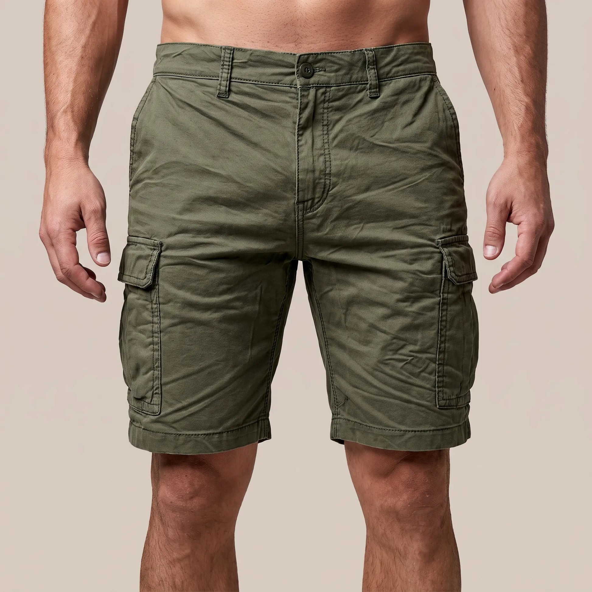Vistaro | Legere Knielange Cargoshorts Für Den Alltag