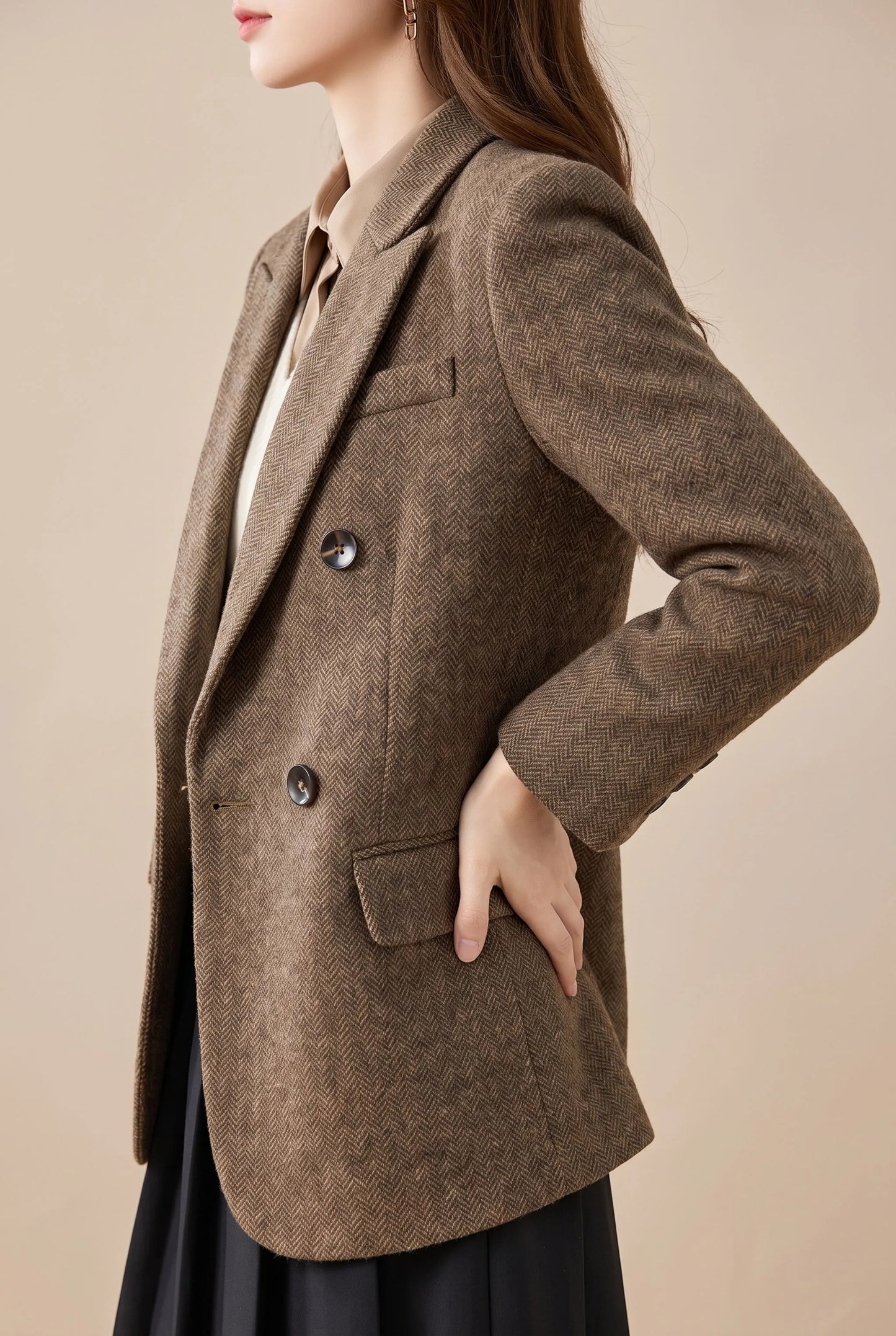 VittoriaBlazer | Klassischer Doppelreihiger Damen-Blazer