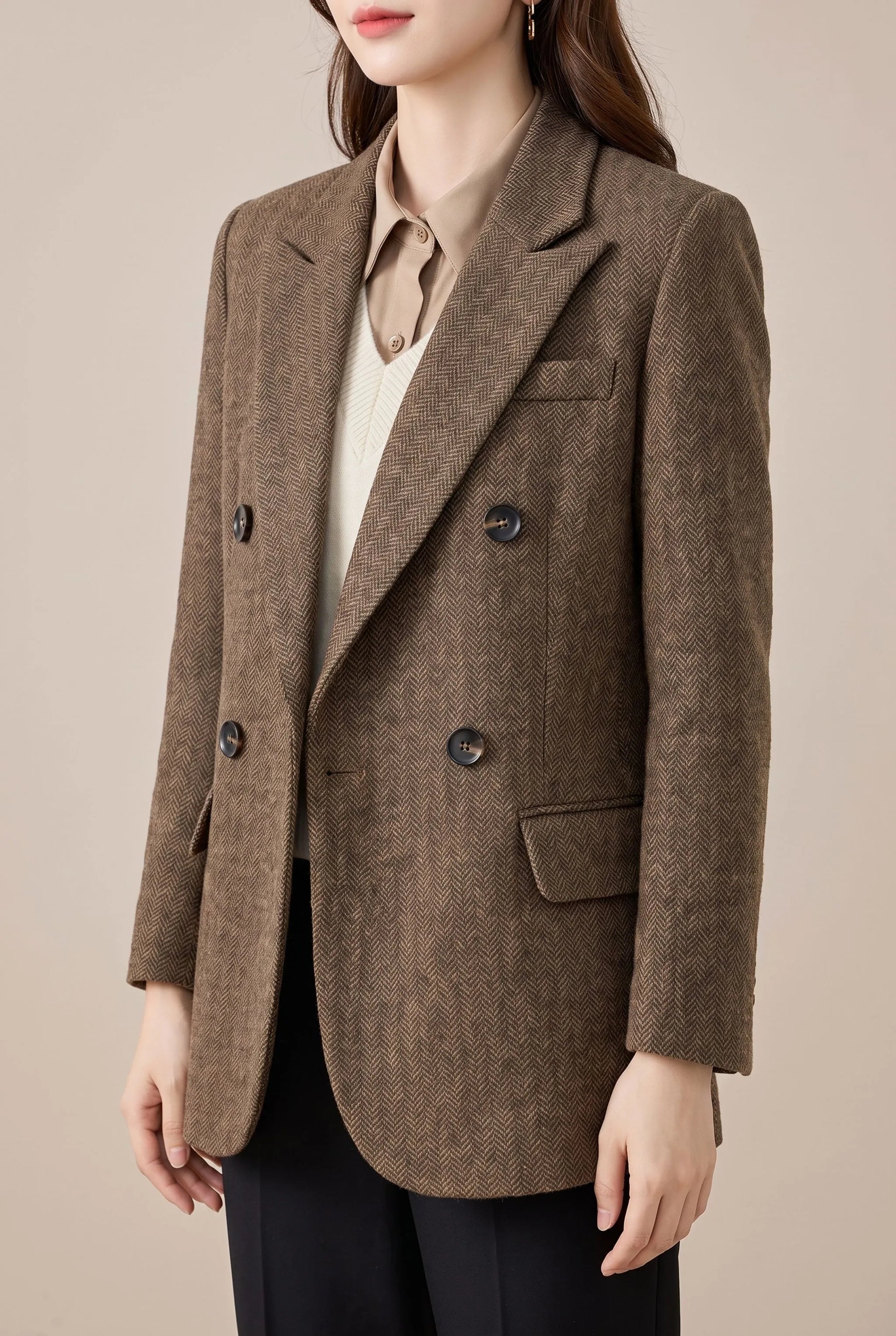 VittoriaBlazer | Klassischer Doppelreihiger Damen-Blazer