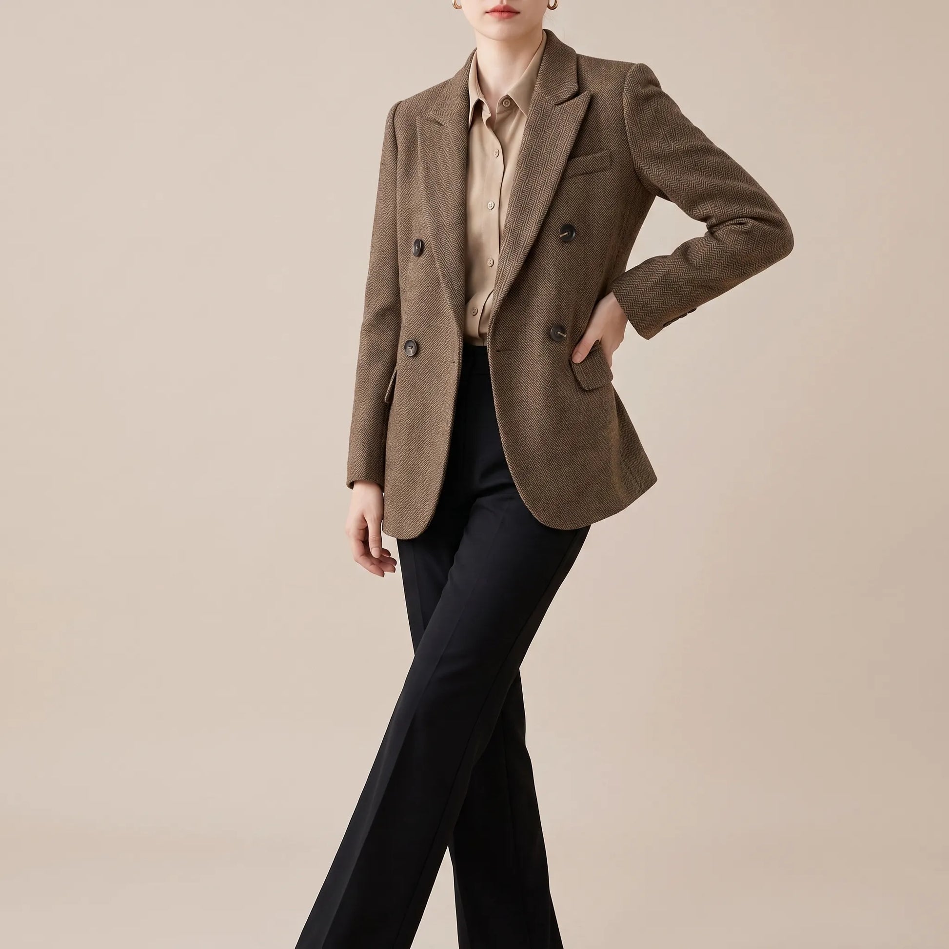 VittoriaBlazer | Klassischer Doppelreihiger Damen-Blazer