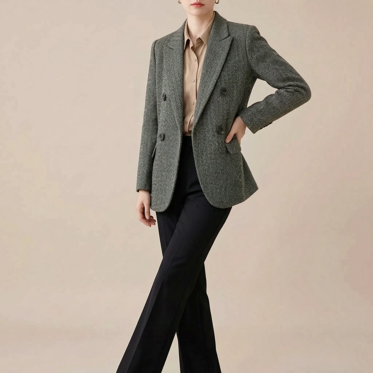 VittoriaBlazer | Klassischer Doppelreihiger Damen-Blazer