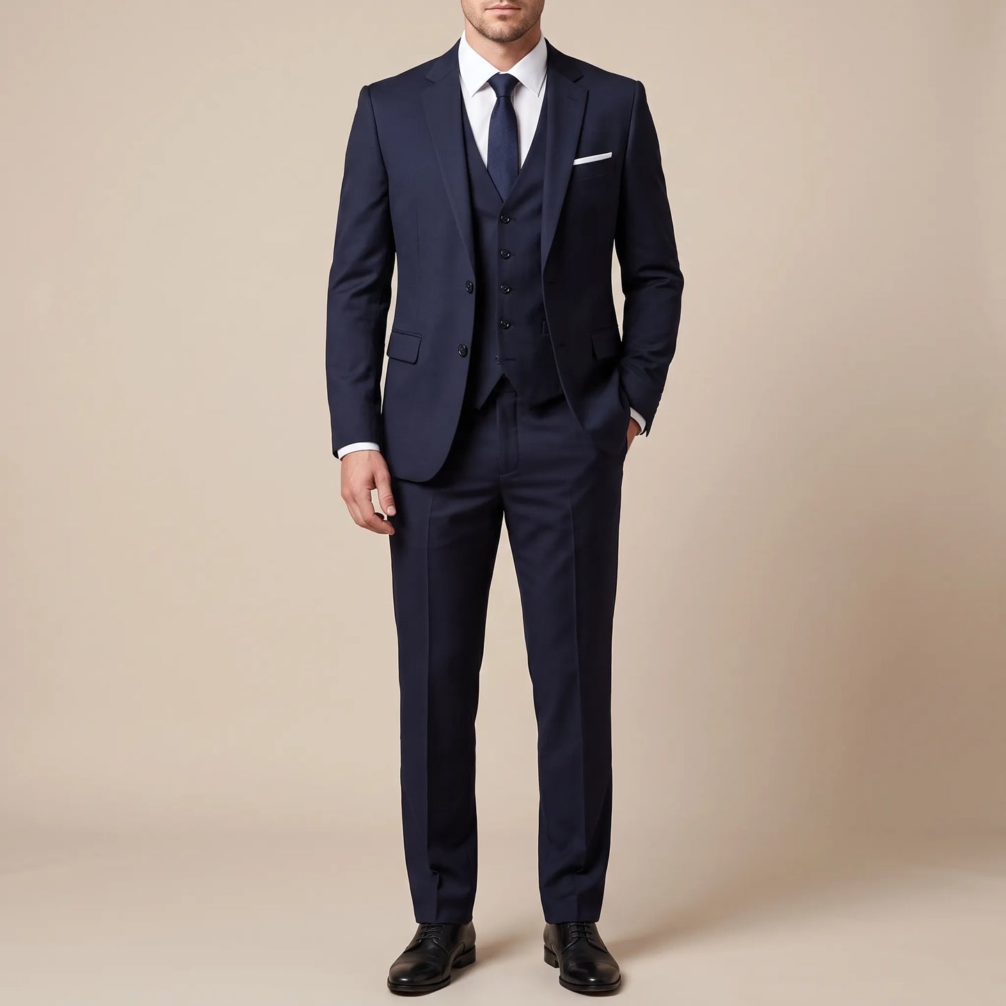 Vittoros | Eleganter Dreiteiliger Herrenanzug