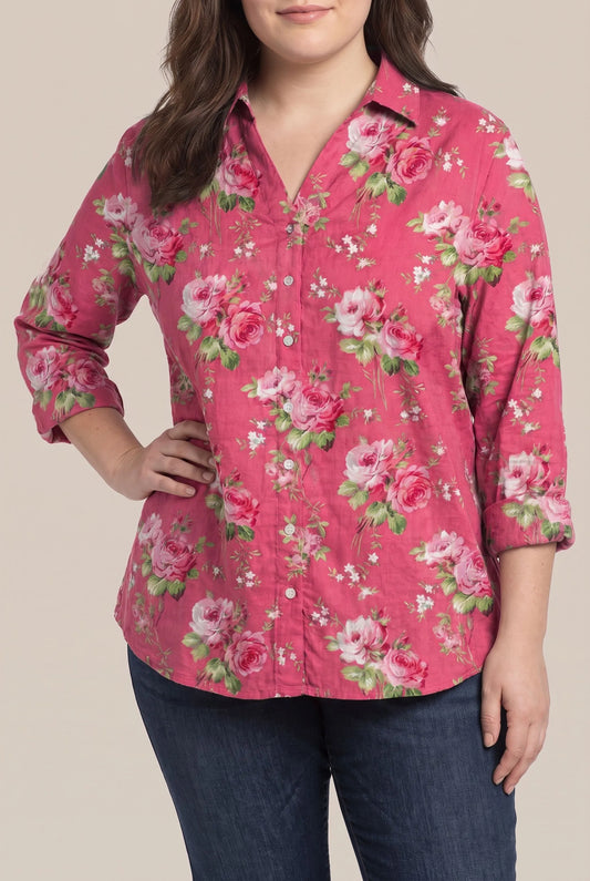 Vivala | Legere Bluse Mit Blumenmuster