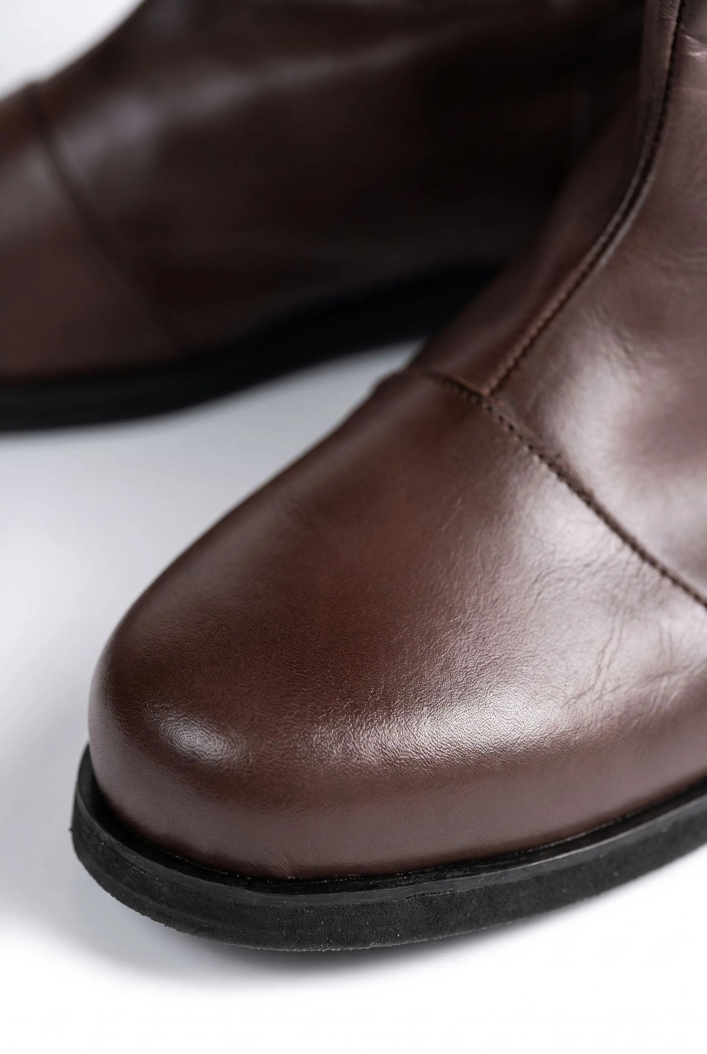Wanderstep | Braune Kniehohe Herren Stiefel