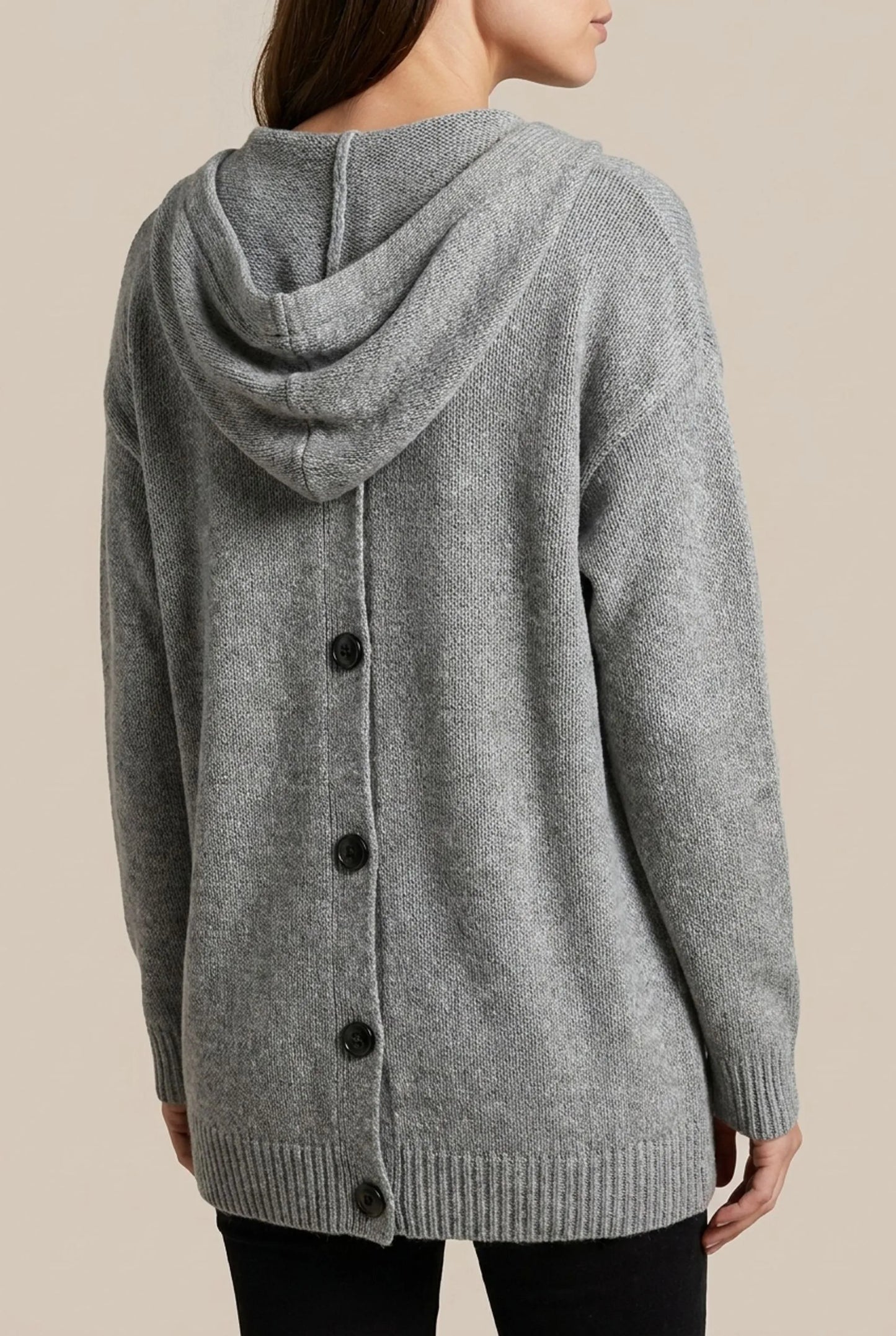 WarmVibes | Oversize-Strickjacke Mit Kapuze