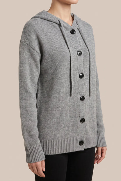 WarmVibes | Oversize-Strickjacke Mit Kapuze