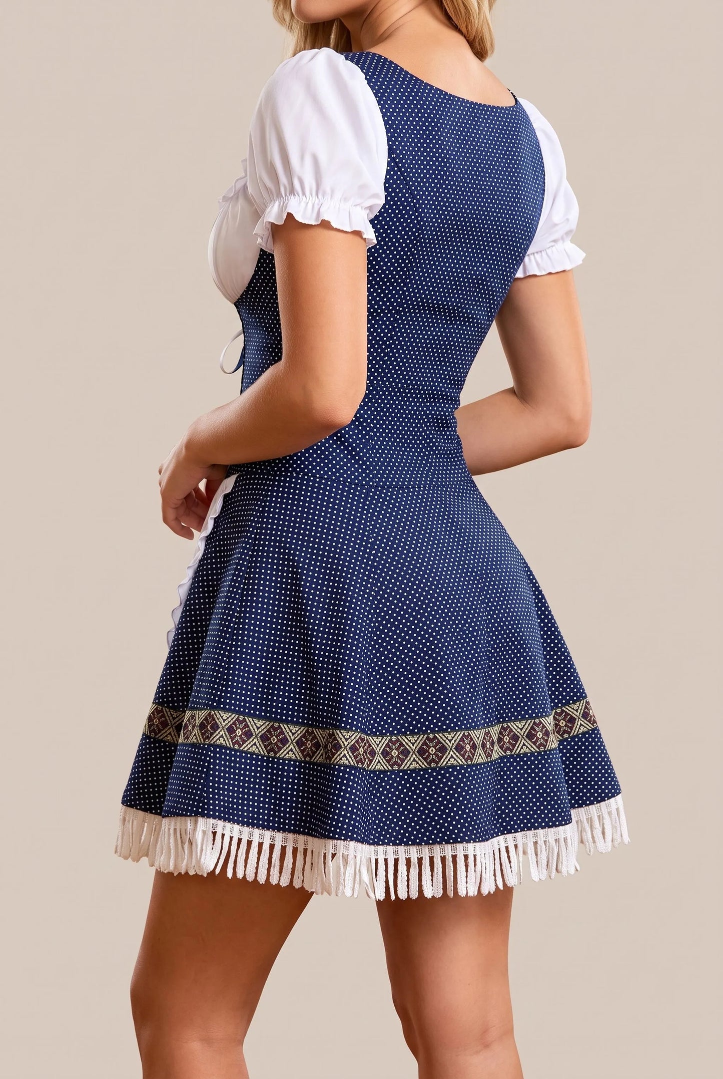 WiesnCharm | Klassisches Blaues Dirndl