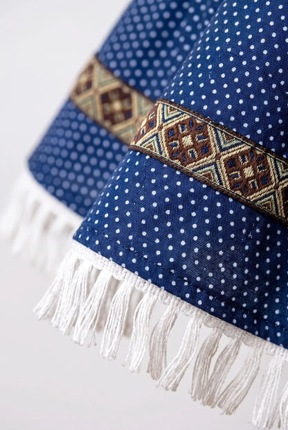 WiesnCharm | Klassisches Blaues Dirndl
