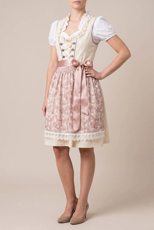 WiesnStyle | Traditionelles Dirndl Mit Schürze
