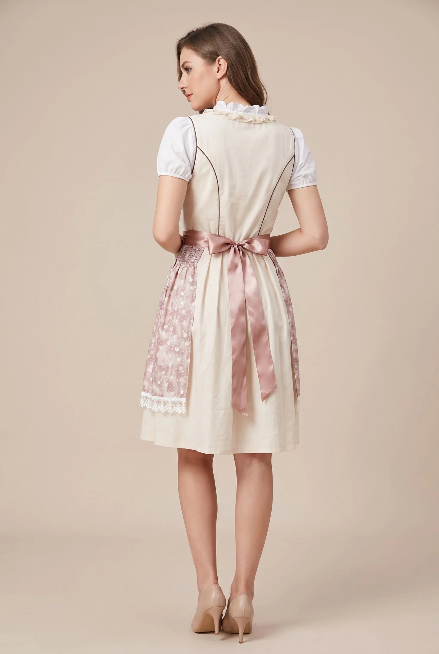 WiesnStyle | Traditionelles Dirndl Mit Schürze
