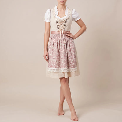 WiesnStyle | Traditionelles Dirndl Mit Schürze