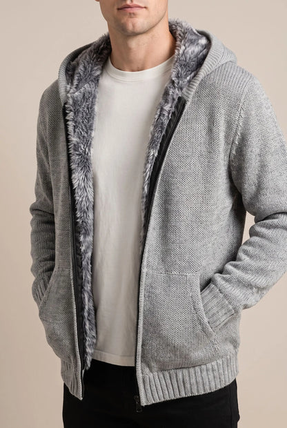 Wintrae | Gefütterte Strickjacke Für Herren