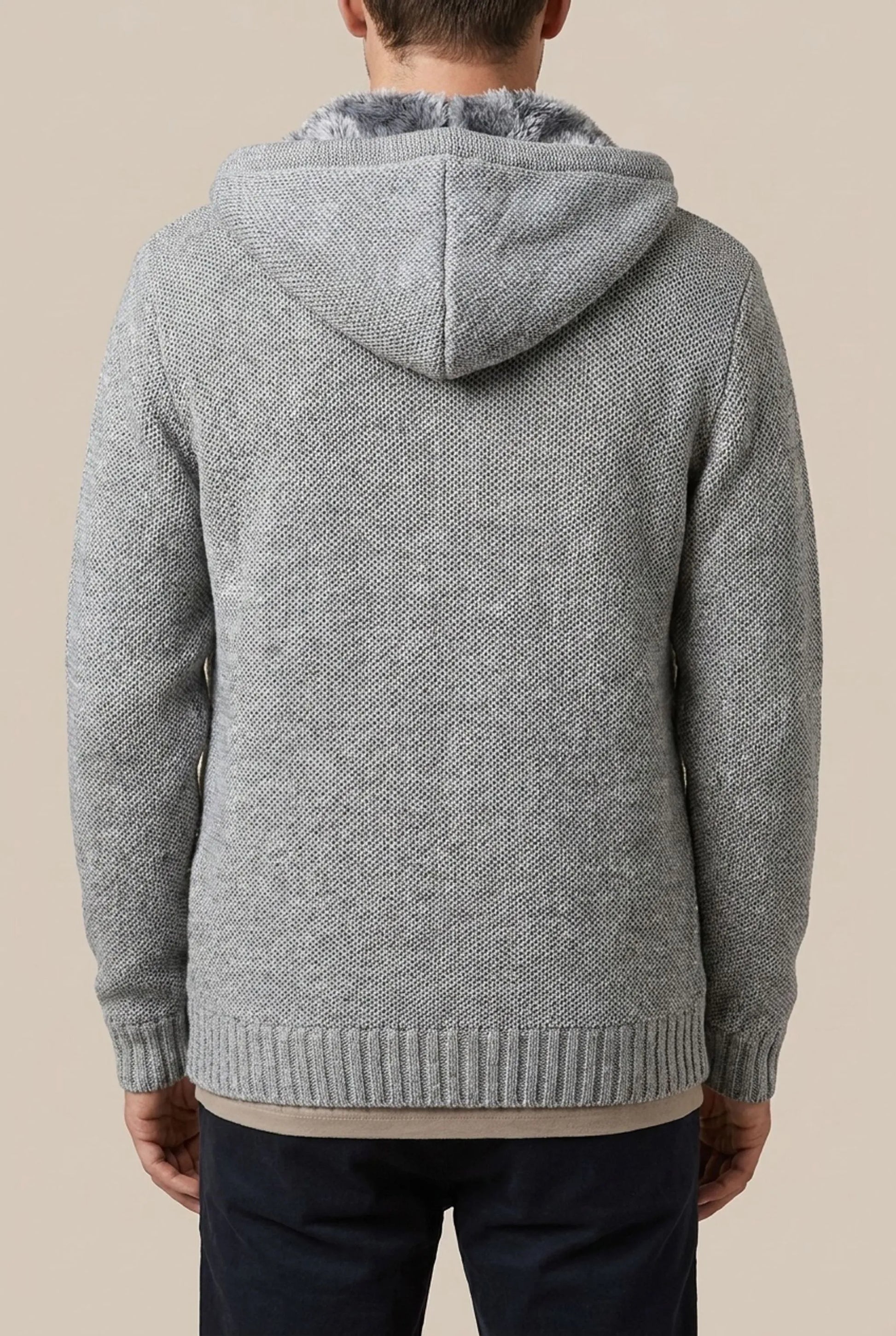 Wintrae | Gefütterte Strickjacke Für Herren
