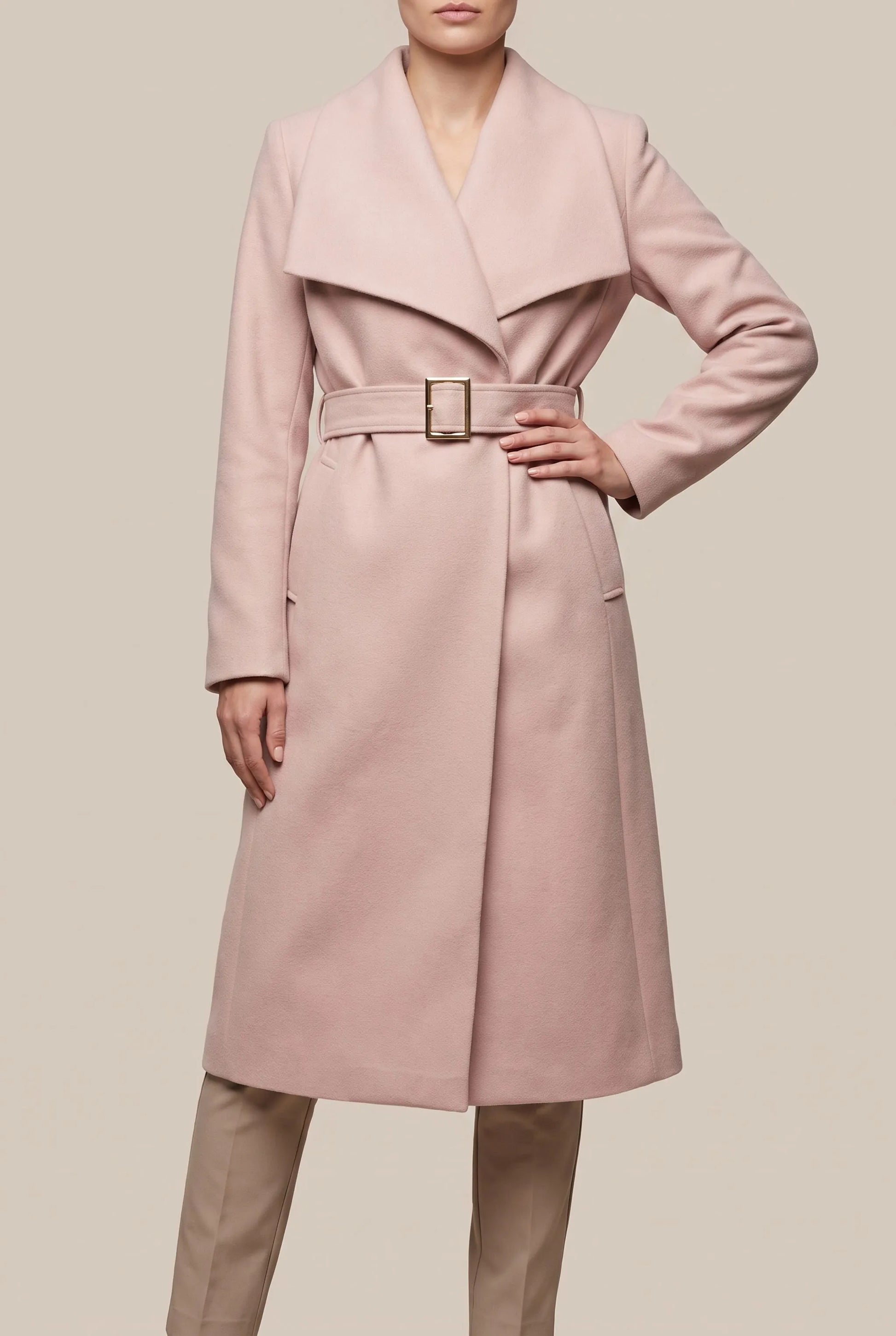 Wrapira | Langer Wärmender Trenchcoat