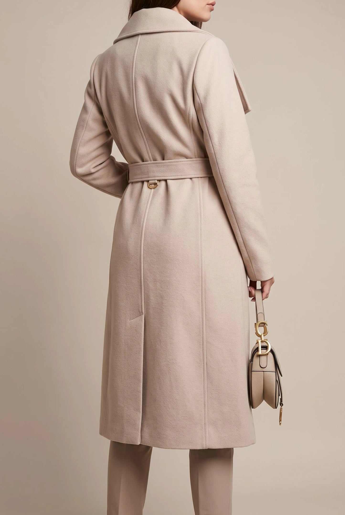Wrapira | Langer Wärmender Trenchcoat