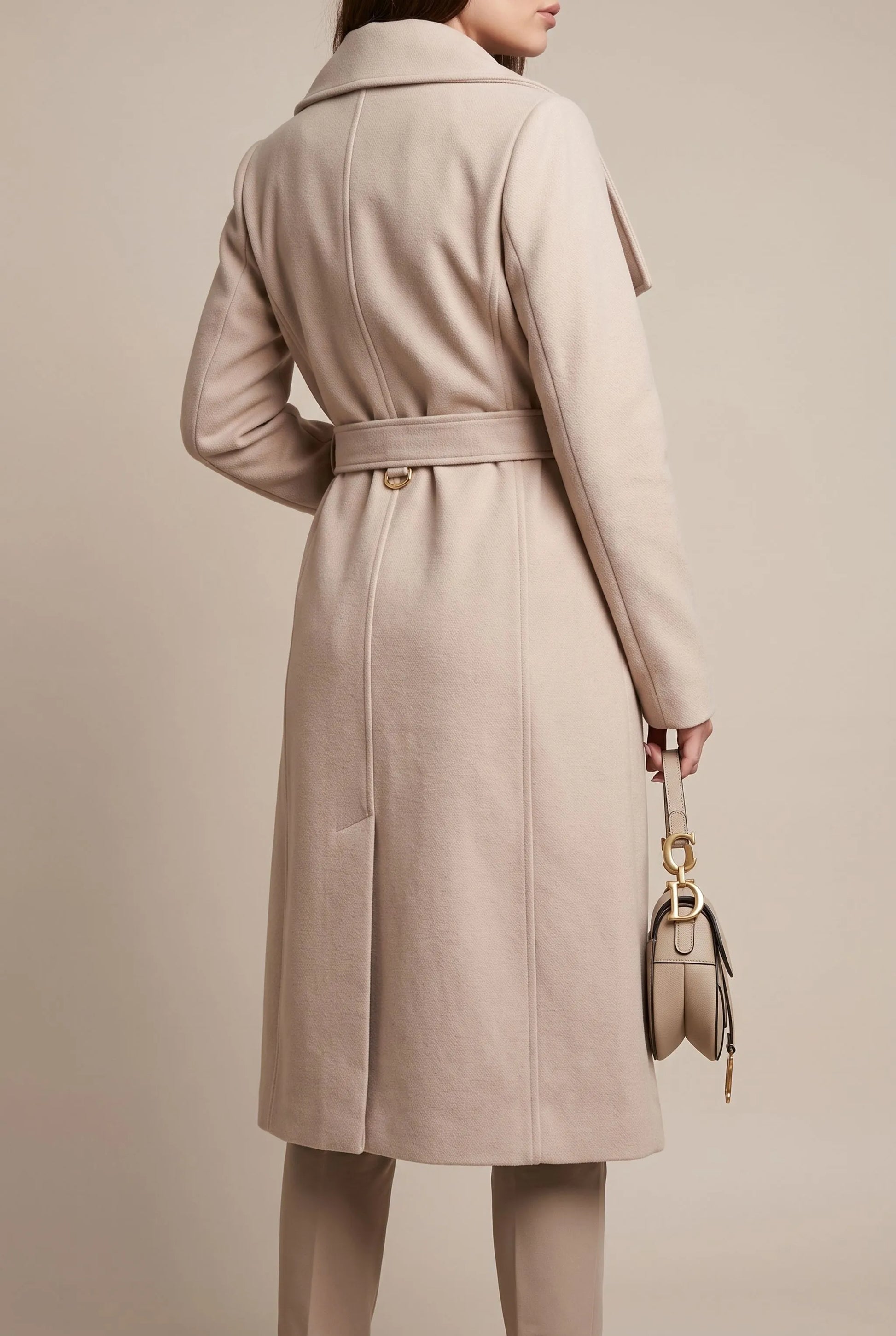Wrapira | Langer Wärmender Trenchcoat