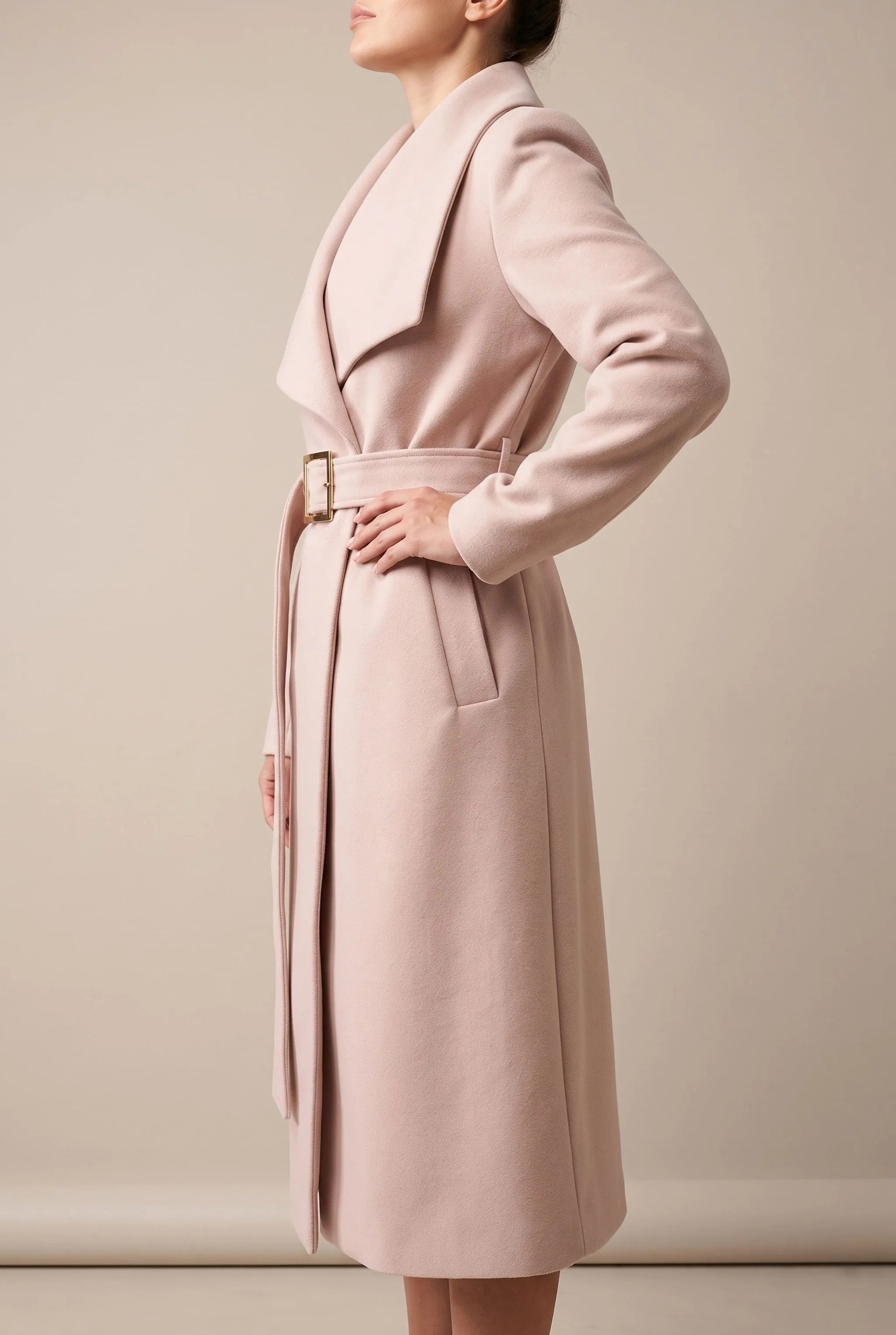 Wrapira | Langer Wärmender Trenchcoat