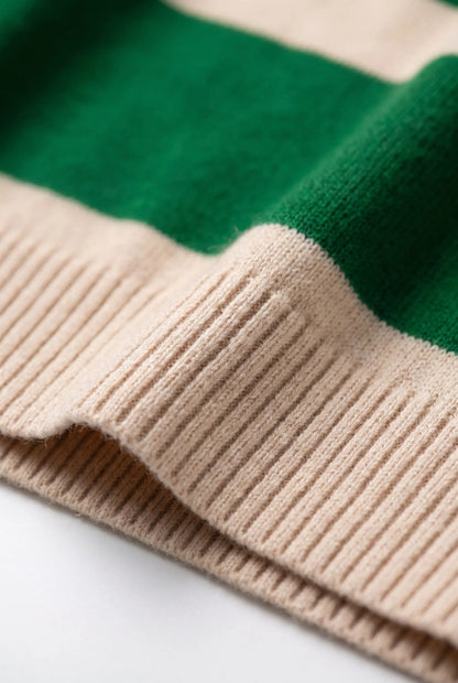 Zellara | Gestreifter Damenpullover Im Oversize-Look