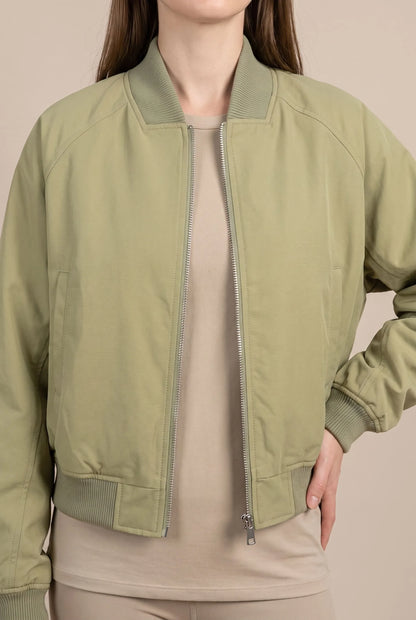 Zenth | Kurze Lockere Damen Bomberjacke
