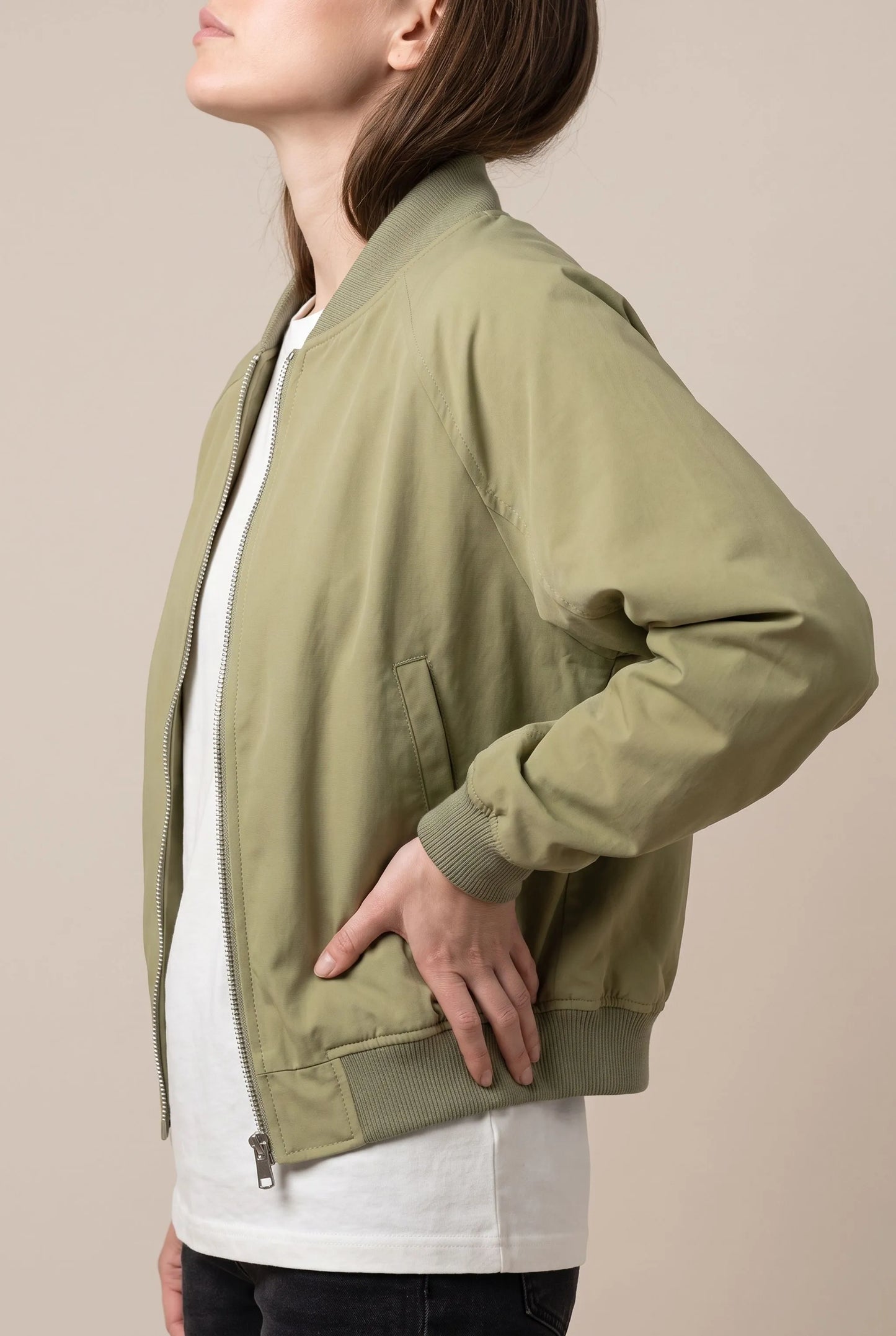 Zenth | Kurze Lockere Damen Bomberjacke