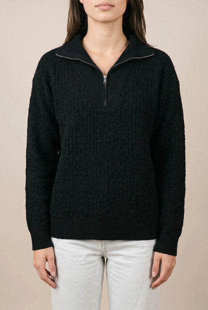 Zipply | Eleganter Damenpullover Mit Strukturmuster