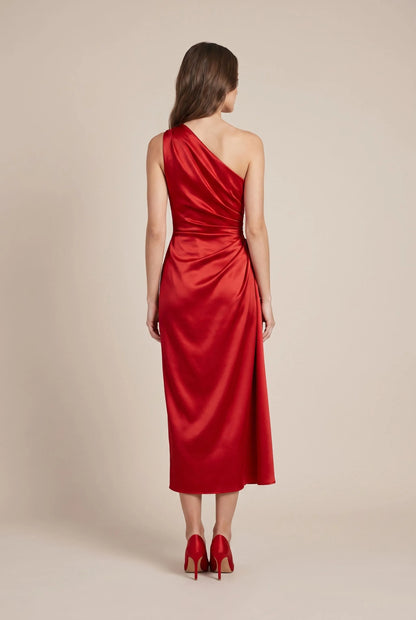 Zolvane | Elegantes One-Shoulder-Abendkleid