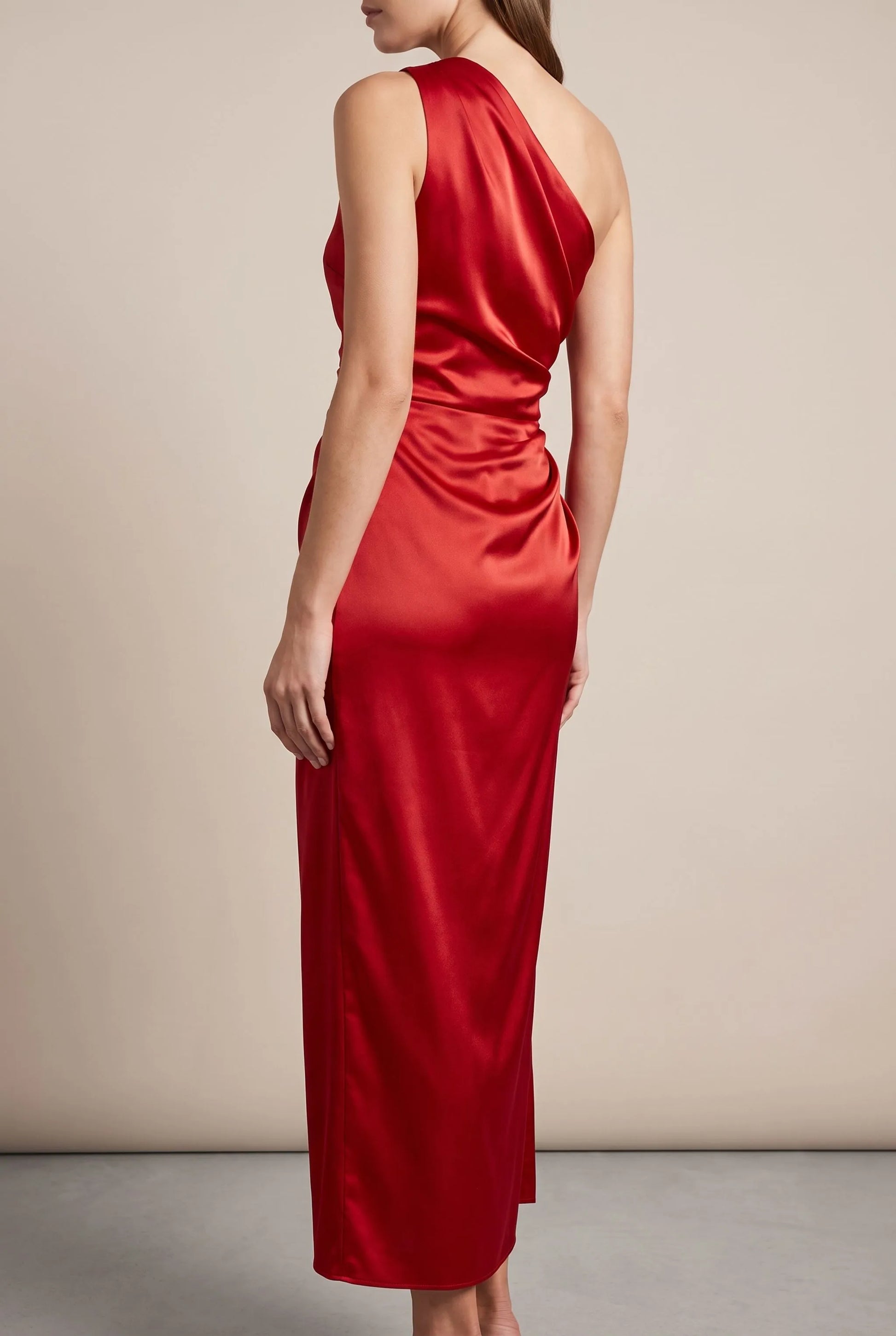 Zolvane | Elegantes One-Shoulder-Abendkleid