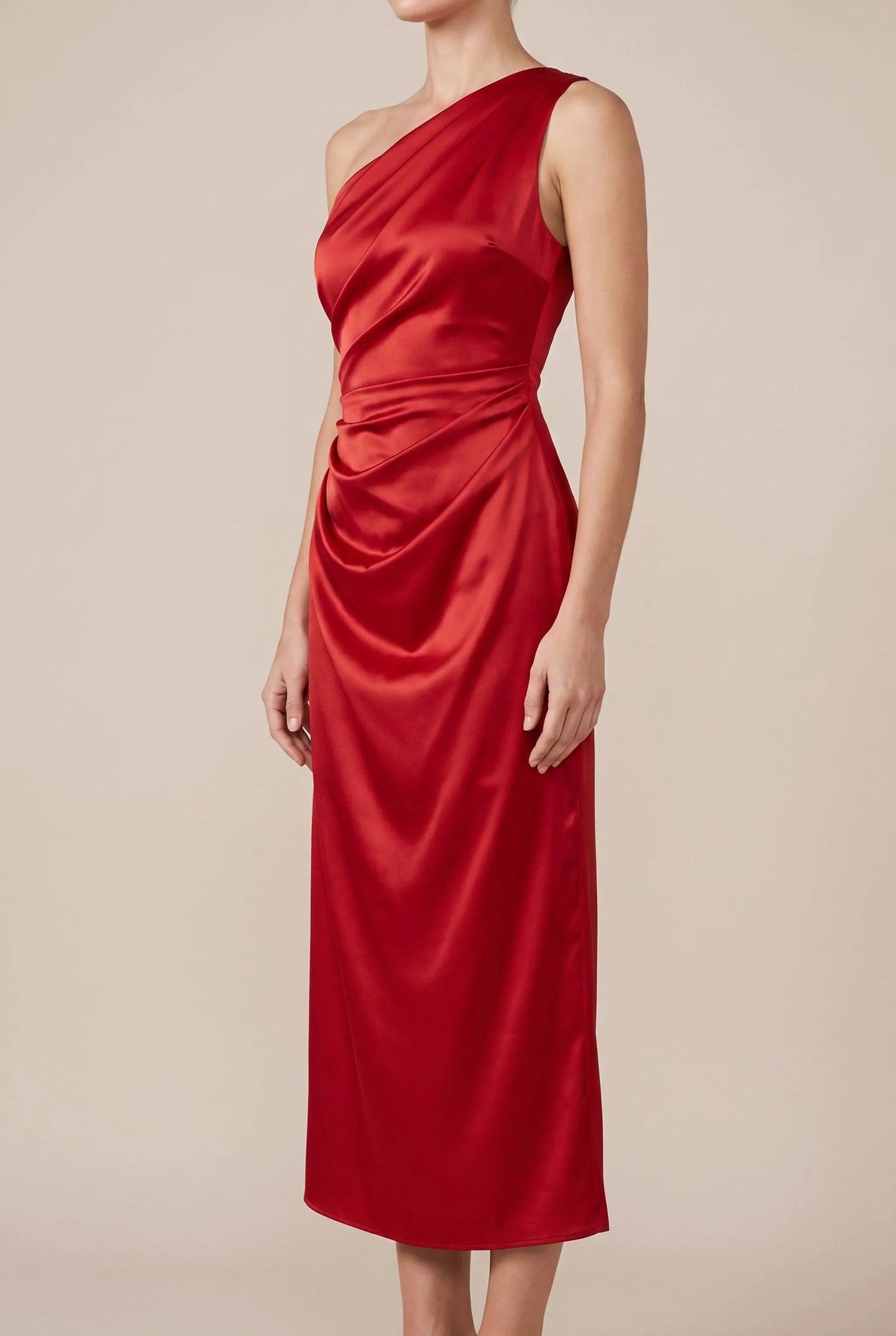 Zolvane | Elegantes One-Shoulder-Abendkleid